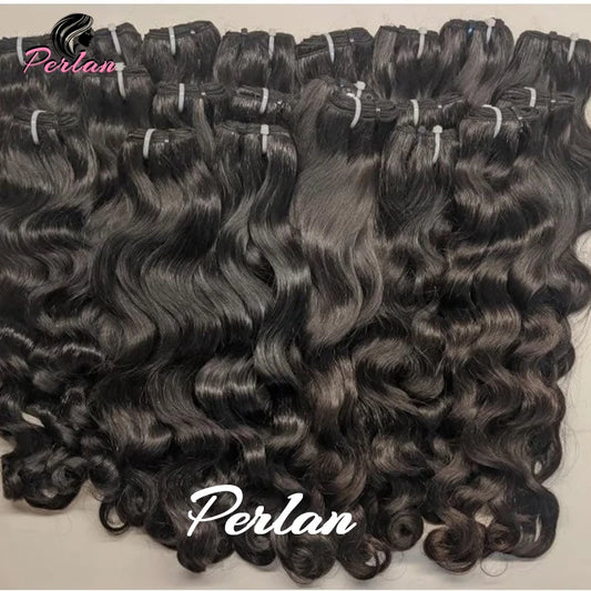 100% Cuticle Aligned Raw Cambodian Human Hair Extensions Bone Straight